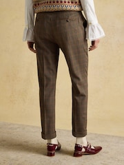 Ada Brown Relaxed Trouser - Image 2 of 8