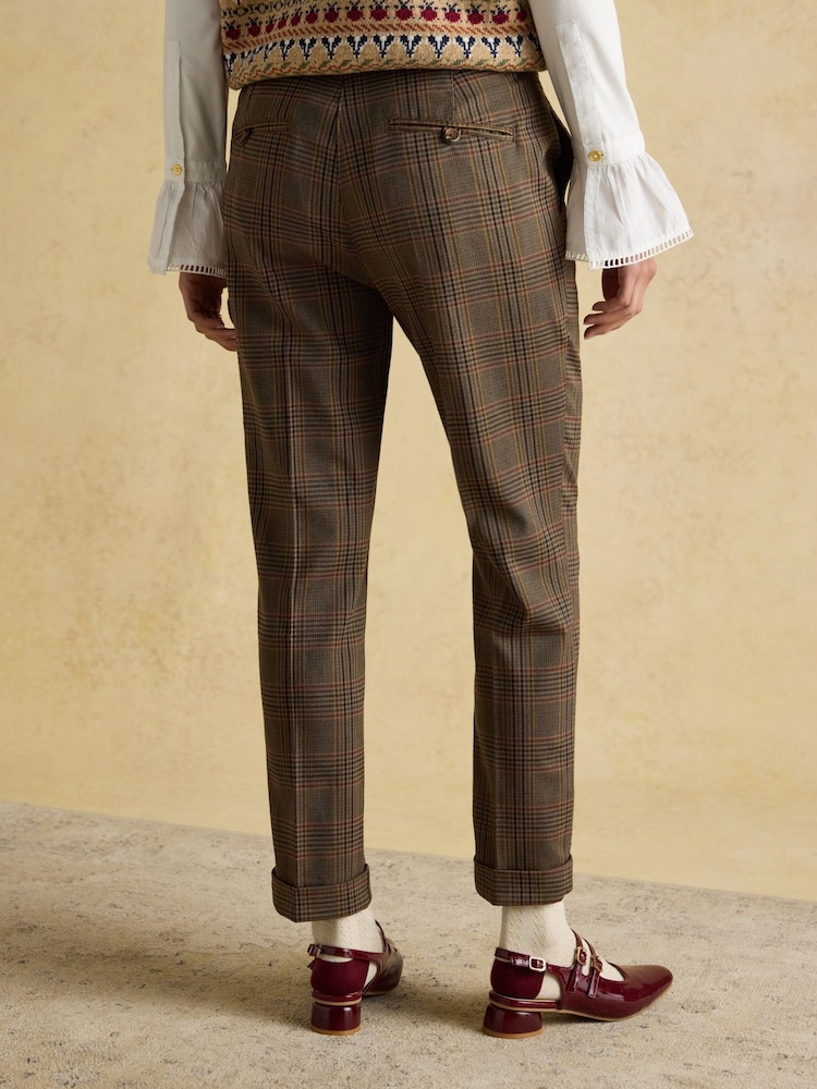 Ada Brown Relaxed Trouser - Image 2 of 8