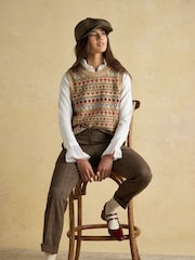 Ada Brown Relaxed Trouser - Image 4 of 8