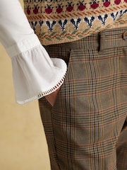 Ada Brown Relaxed Trouser - Image 6 of 8