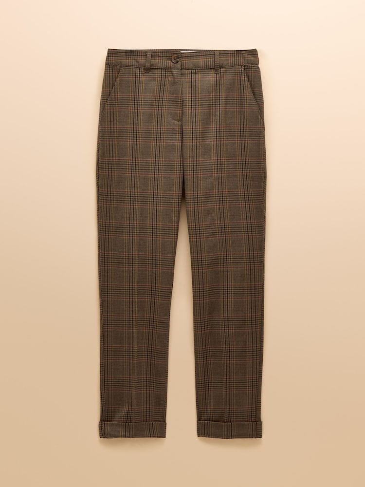Ada Brown Relaxed Trouser - Image 8 of 8