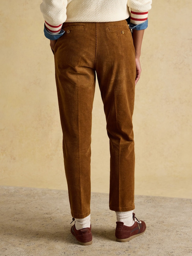Calla Tan Brown Cord Trouser - Image 2 of 7 Calla Tan Brown Cord Trouser - Image 2 of 7
