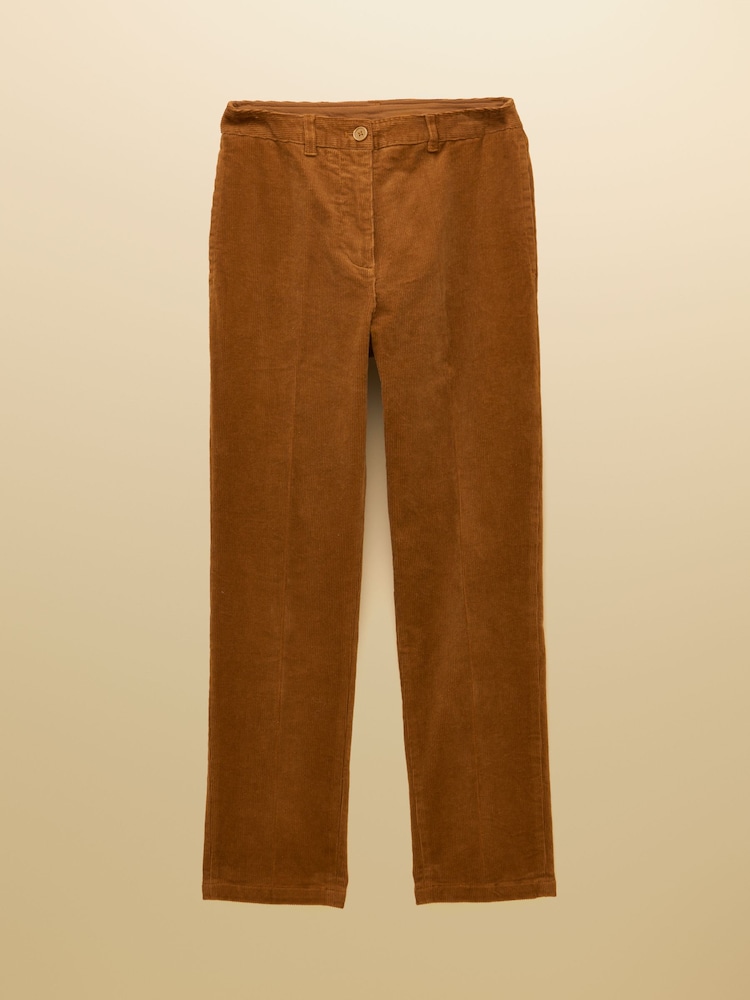 Calla Tan Brown Cord Trouser - Image 7 of 7 Calla Tan Brown Cord Trouser - Image 7 of 7