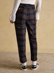 Joules Cora Navy Tapered Tweed Trouser - Image 2 of 8