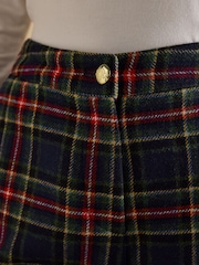 Joules Cora Navy Tapered Tweed Trouser - Image 6 of 8