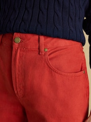 Joules Burnt Orange Relaxed Fit Jeans - Image 3 of 7