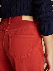 Joules Burnt Orange Relaxed Fit Jeans - Image 4 of 7