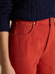 Joules Burnt Orange Relaxed Fit Jeans - Image 6 of 7