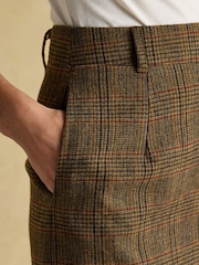 Castanho - Saia de tweed Joules Bramble - Imagem 3 de 7