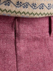 Rosa - Saia de tweed Joules Bramble - Imagem 6 de 8