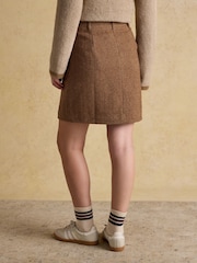 Saia de tweed Joules Bramble - Imagem 2 de 7