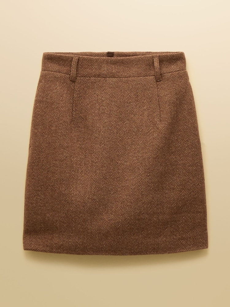 Saia de tweed Joules Bramble - Imagem 7 de 7