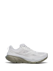 Saucony Mens White/Green Guide 18 Trainers - Image 1 of 6