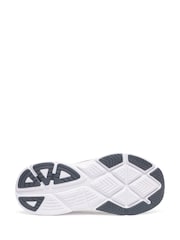Saucony Mens Black/White Guide 18 Trainers - Image 6 of 6