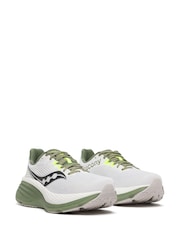 Saucony Mens Hurricane 24 White Trainers - Image 3 of 6
