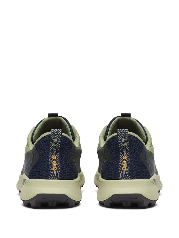 Saucony Mens Khaki/Cream Peregrine 15 GTX Trainers - Image 4 of 9