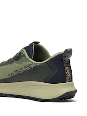 Saucony Mens Khaki/Cream Peregrine 15 GTX Trainers - Image 6 of 9
