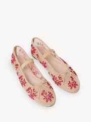 Loeffler Randall Red Leonie Soft Ballet Shoes - Image 4 of 6