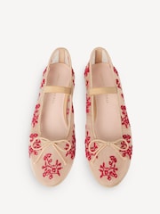 Loeffler Randall Red Leonie Soft Ballet Shoes - Image 5 of 6