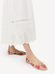 Loeffler Randall Red Leonie Soft Ballet Shoes - Image 6 of 6