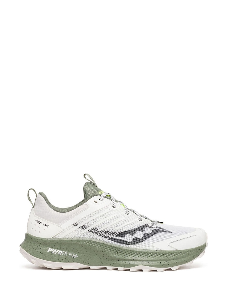 Saucony Mens White Ride TR2 Trainers - Image 1 of 6