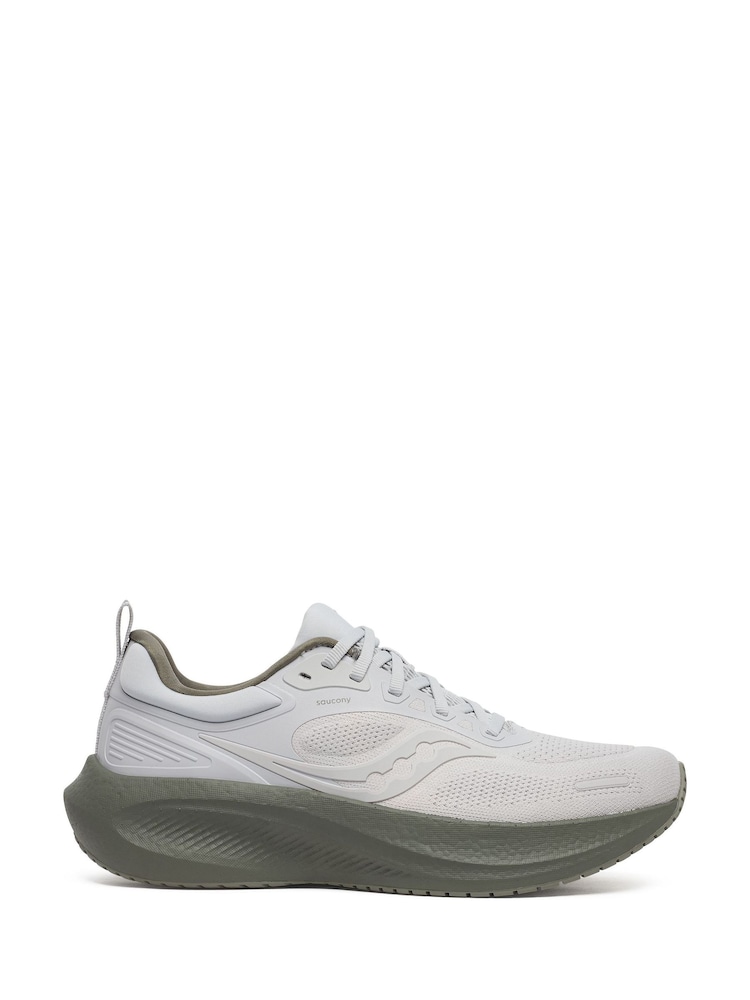 Saucony Mens Light Grey Surge 3 Trainers - Image 1 of 6