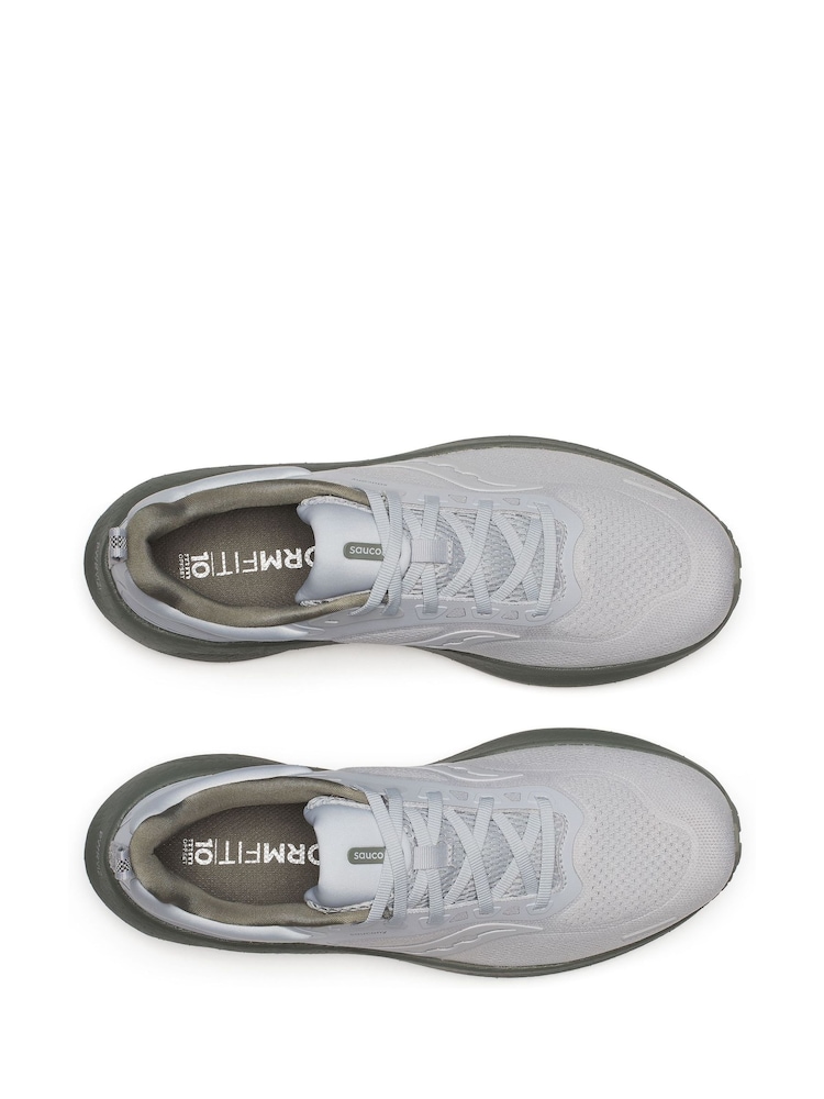 Saucony Mens Light Grey Surge 3 Trainers - Image 5 of 6