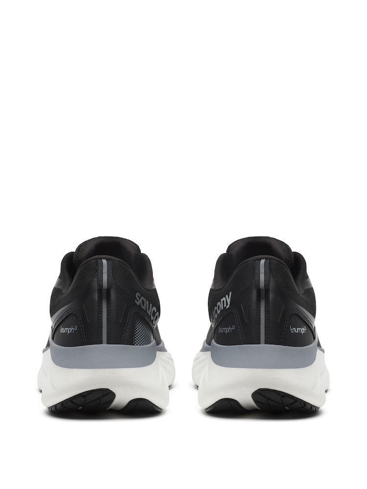 Saucony Mens Triumph 22 Black Trainers - Image 3 of 6