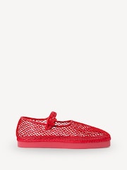 Loeffler Randall Red Maryjane Shoes - Image 1 of 6