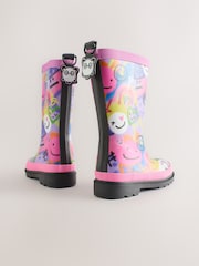 Multi Graffiti Printed Wellies - Image 4 of 5