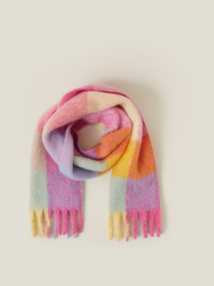 Angels By Accessorize Check Blanket Scarf - Image 1 of 3