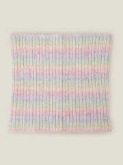 Angels By Accessorize Girls Ombre Rainbow Snood Scarf - Image 2 of 2