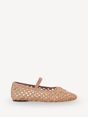 Loeffler Randall Brown Leonie Soft Ballet Shoes - Image 1 of 5
