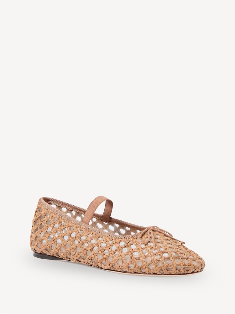 Loeffler Randall Brown Leonie Soft Ballet Shoes - Image 2 of 5