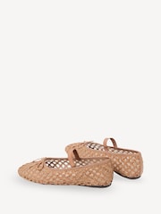 Loeffler Randall Brown Leonie Soft Ballet Shoes - Image 3 of 5