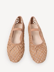 Loeffler Randall Brown Leonie Soft Ballet Shoes - Image 4 of 5