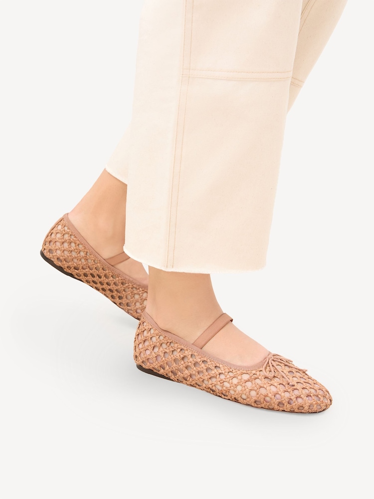 Loeffler Randall Brown Leonie Soft Ballet Shoes - Image 5 of 5