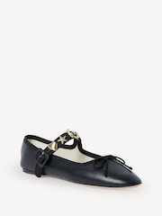 Loeffler Randall Black Chiara Mary Jane Shoes - Image 2 of 6