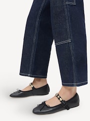 Loeffler Randall Black Chiara Mary Jane Shoes - Image 6 of 6