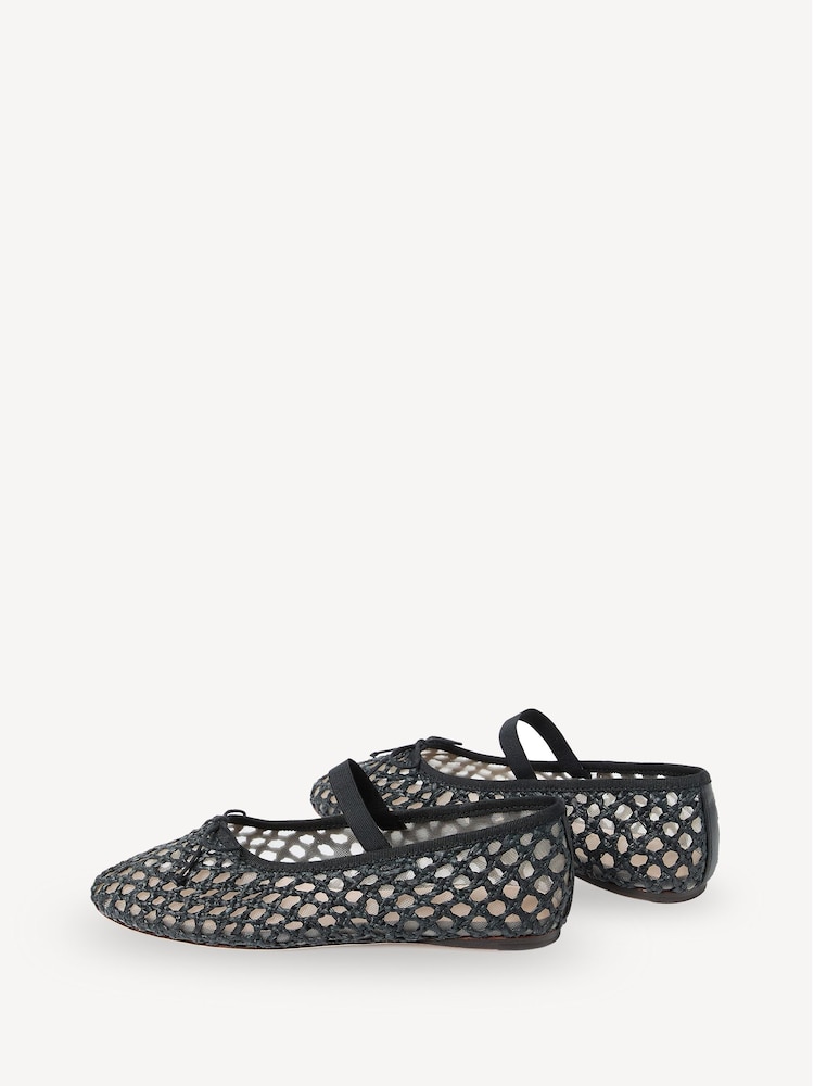 Loeffler Randall Black Leonie Soft Ballet Shoes - Image 2 of 5