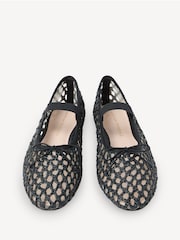 Loeffler Randall Black Leonie Soft Ballet Shoes - Image 4 of 5