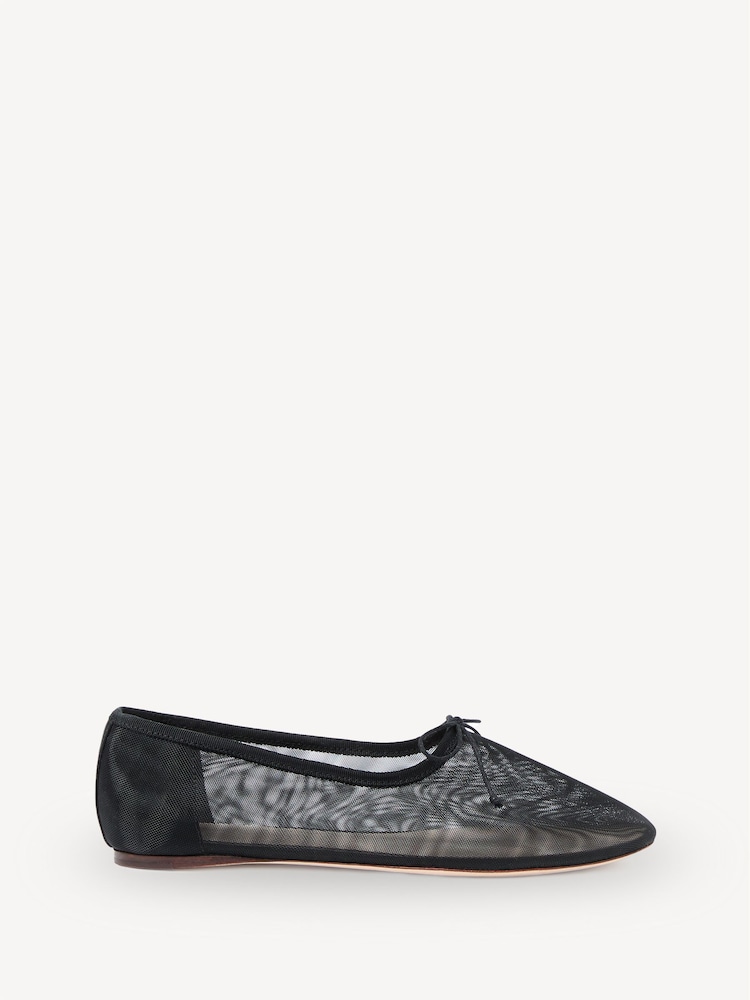 Loeffler Randall Black Landon Soft Ballet Shoes - Image 1 of 5