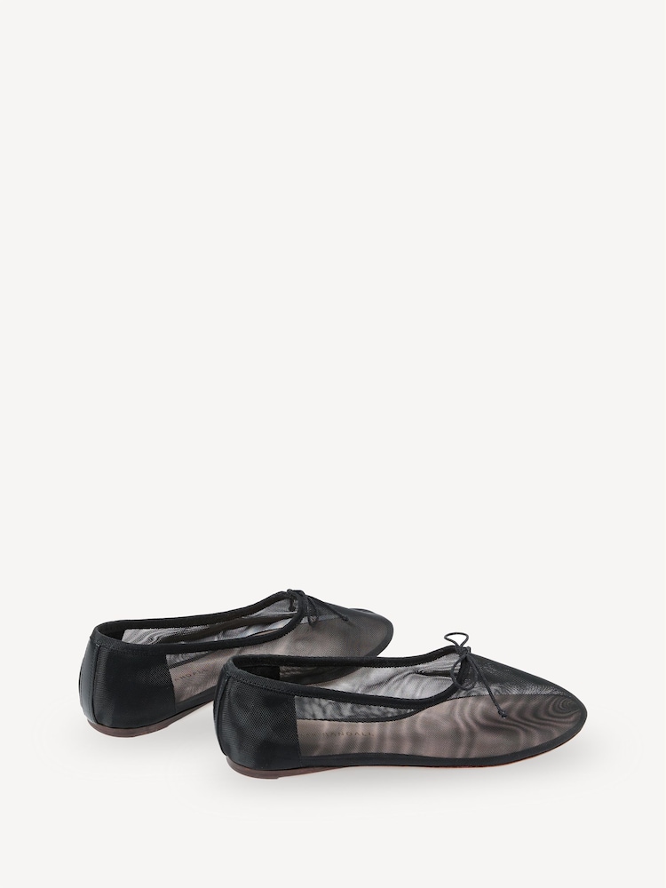 Loeffler Randall Black Landon Soft Ballet Shoes - Image 2 of 5