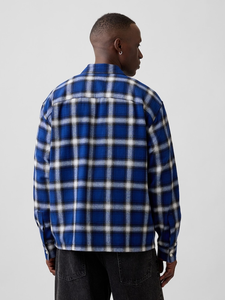 Gap Boxy Flannel Shirt - Bilde 2 av 5