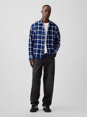 Gap Boxy Flannel Shirt - Bilde 3 av 5