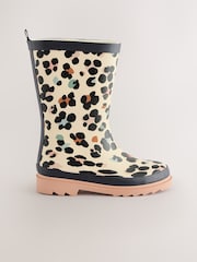 Leopard Print Wellies - Image 2 of 5