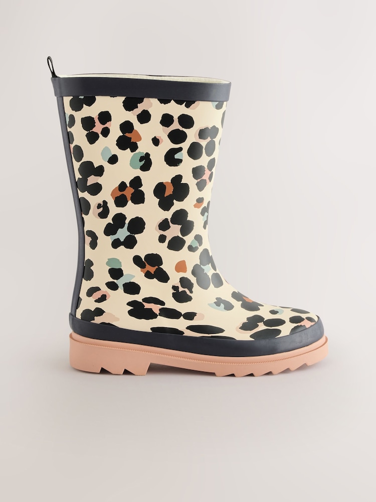 Leopard Print Wellies - Image 2 of 5