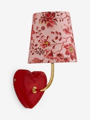 Cath Kidston Red/Pink Heart Locket Wall Light - Image 4 of 4