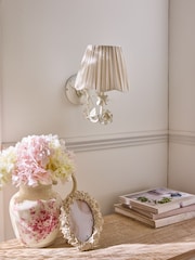 Shabby Chic by Rachel Ashwell® Cream Rosalina Wall Light - Image 1 of 5