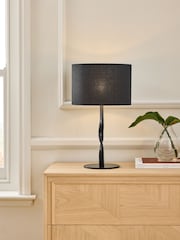 Jasper Conran London Brass Twist Table Lamp - Image 1 of 6